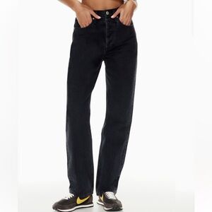 Aritizia Denim Forum Joni high rise loose jeans
